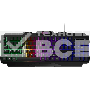 Клавиатура проводная MSI FORGE GK100, Wired, RGb lighting, Anti-ghosting Capability, Black