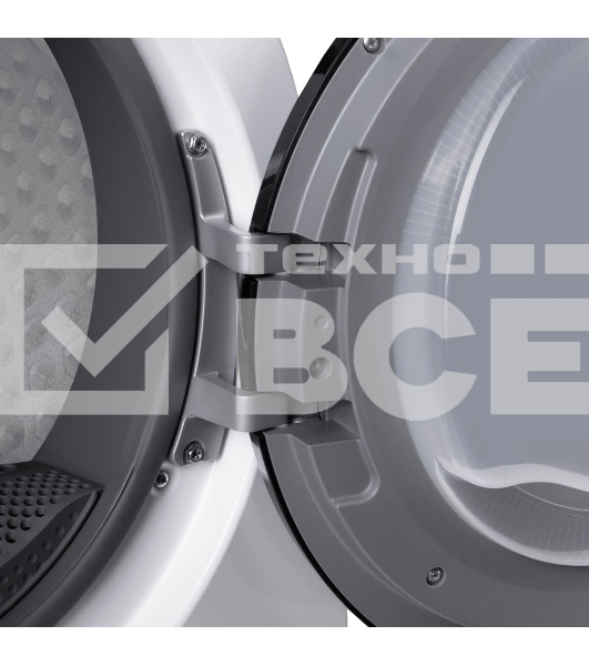 Сушильная машина Maunfeld MFDM168WH02 белый, 8 кг, сушка - тепловой насос, программ - 16, 59.5 x 84.5 x 61 см