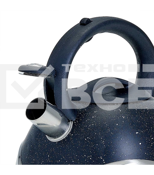 Чайник для плиты со свистком WEBBER BE-0574 3 л черный