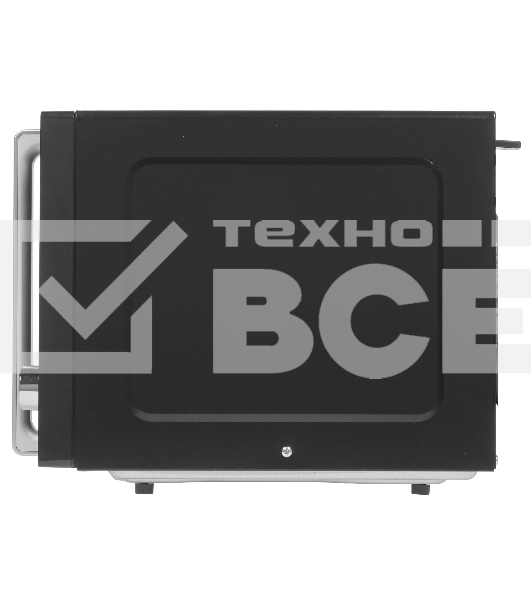 Микроволновая печь Hyundai HYM-M2062 черный, 23 л, 800 Вт, переключатели - поворотный механизм/кнопки