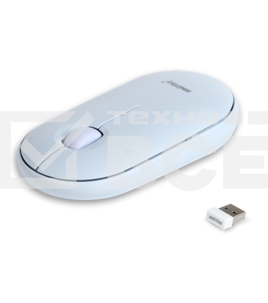 Мышь беспроводная Smartbuy (SBM-590D-B) Dual голубой