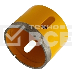 Сверло алмазное по керамограниту Denzel 75мм мокрое резание, М14 72695, фото2