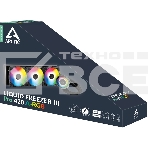 Жидкостная система охлаждения Arctic Cooling Liquid Freezer III Pro 420 A-RGb Multi Compatible All-In-One CPU Water Cooler (ACFRE00185A), фото2