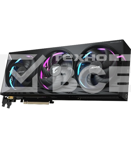 Видеокарта Gigabyte PCI-E GV-R9070XT AORUS E-16GD 1.0 AMD Radeon RX 9070XT 16Gb 256bit GDDR6 2175/20000 HDMIx2 DPx2 HDCP Ret