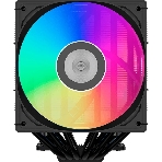 Кулер для процессора/CPU Cooler PCCooler RT620 ARGB BK (250W, 4-pin PWM, 157мм, Al/Cu, 6x6мм, 2x120мм, 73.32CFM, 34.9dBA, 2200RPM, S: 1851/1700/1200/115X, AM5/AM4, черный), фото7