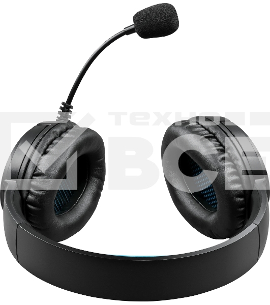 Гарнитура проводная игровая Defender Abyss черный, провод 2 м