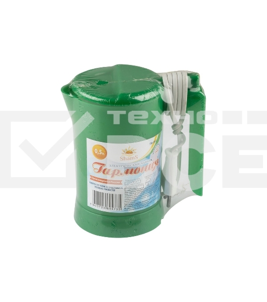 Чайник электрический SHAMS SH-002 зеленый (105480)