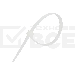 Стяжки Cablexpert NYT-370x4.8 пластиковые 370 мм х 4.8 мм, белые (100 шт.), фото 1