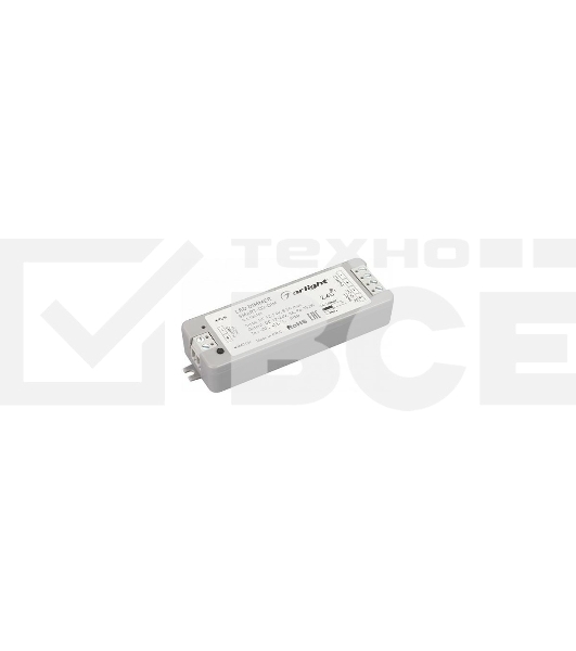 Диммер SMART-D3-DIM (12-24V, 8A, 2.4G) (IP20 Пластик, 5 лет)