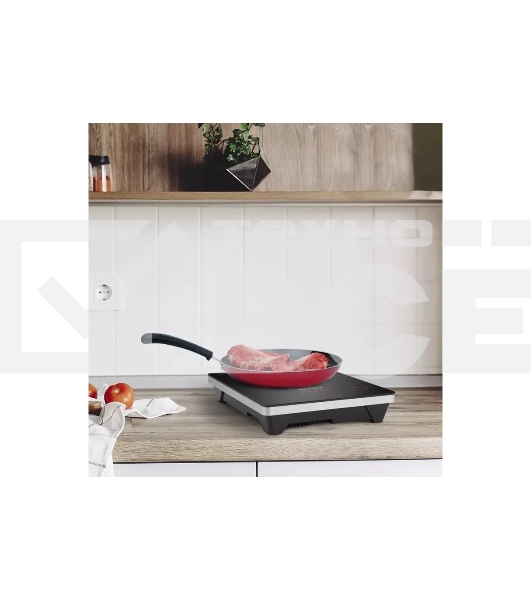 Плита настольная инфракрасная Kitfort КТ-153 черный/серебристый стеклокерамика