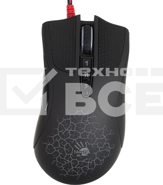 Мышь проводная A4Tech Bloody AL90 Blazing черный, 12000 dpi, USB, кнопки - 8
