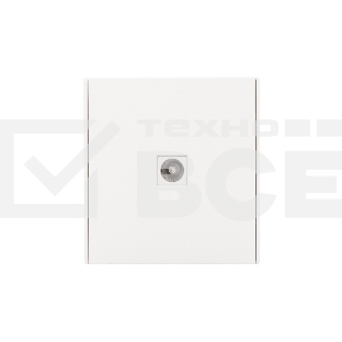 Розетка телевизионная Kranz STRONG TV с/у жемчуг