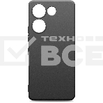 Чехол (клип-кейс) BoraSCO для Tecno Camon 20 (4G)/20 Pro (4G) Silicone Case черный (72054), фото 1