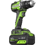 Дрель безударная Greenworks DD560 патрон:быстрозажимной реверс (3708407CUB), фото2
