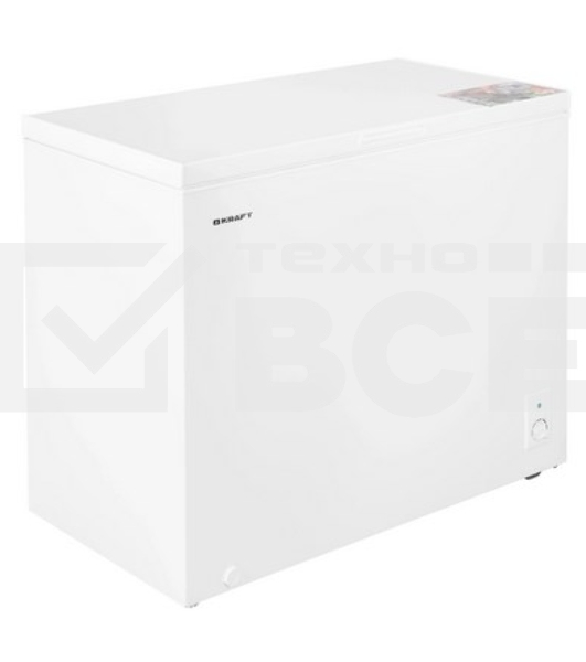 Морозильный ларь Kraft BD(W)-280RX, белый 260л