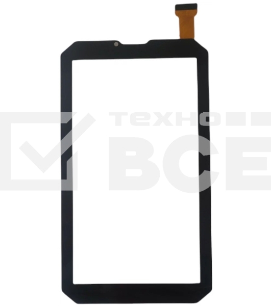 Сенсорное стекло (тачскрин) для Prestigio Muze 4667 3G, черное