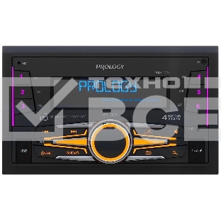 Автомагнитола Prology PRM-120 2DIN 4x140Вт v4.2 AUX DSP 3 ПДУ (PRPRM120)