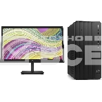 Комплект HP 290 G9 MT i3 12100 (3.3) 8Gb SSD512Gb UHDG 730 Free DOS GbitEth 180W kb клавиатура черный монитор в комплекте P22v (9M937AT), фото 1