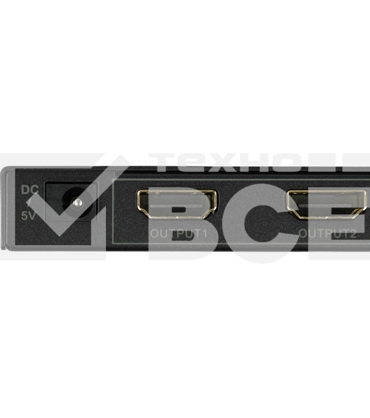 Сплиттер аудио-видео Premier 5-872-8V2 HDMI (f)/8xHDMI (f) черный