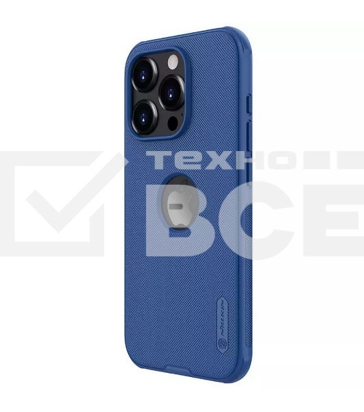 Чехол Super Frosted Shield Pro, синий, (AP IP15 Pro)