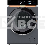 Стирально-сушильная машина HIBERG i-DDQ10 - 10714 Sd темно-серый загр. фронтальная макс.: 10,5 кг 1400 об/мин класс: А+++, фото3
