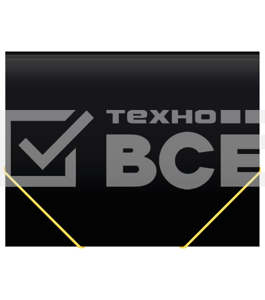 Портфель Бюрократ Black Opal BLPP13 13 отдел. A4 пластик 0.7мм черный/ассорти
