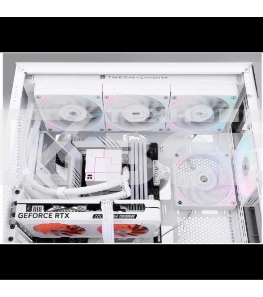 Система водяного охлаждения Thermalright Core Matrix 360 ARGB Soc-AM5/AM4/1151/1200/2066/1700 белый 4-pin 27dB Al Ret (C-MATRIX-360-WH)