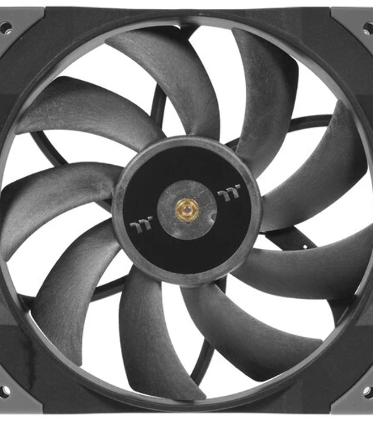 Вентилятор для корпуса Thermaltake TOUGHFAN 14 черный, 140 мм, 2000 об/мин, 33.2 дБ, 4 pin