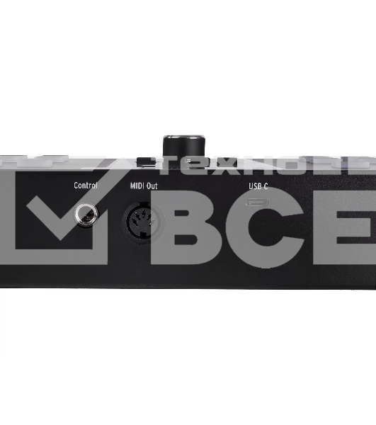 Клавиатура MIDI [231522] Arturia [KeyLab Essential 49 mk3 Black] 49 клавиш, LCD дисплей, 9 энкодеров, 8 пэдов, 9 фейдеров, 12 кнопок управления, колеса высоты тона и модуляции, 1/4
