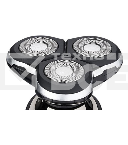 Электробритва Pioneer BS006, 3 плавающие бритвенные головки, сухое и влажное бритье, время работы до 90 мин