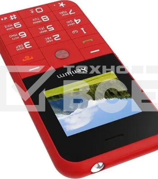 Мобильный телефон Xenium X718 красный
