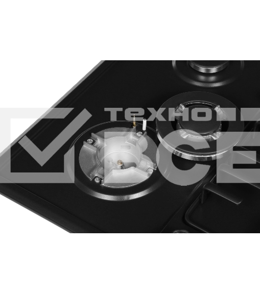 Газовая варочная панель Vitek VGH 6410W MBK черный матовый