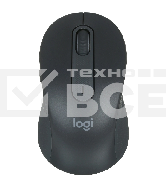 Мышь беспроводная Logitech Signature M650 графитовый, 4000 dpi, радиоканал, Bluetooth, USB, кнопки - 5