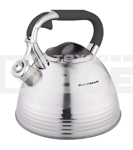 Чайник для плиты со свистком BACKMAN BM-0706 3 л