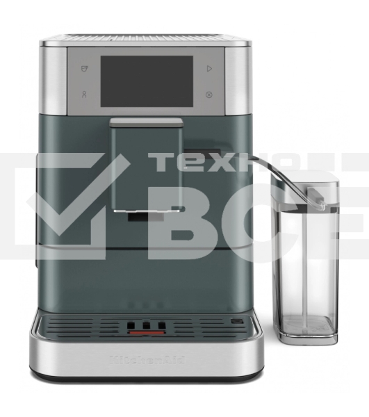 Автоматическая эспрессо-машина KitchenAid 5KES8558EJP, 2.2 л, одновременное приготовление двух чашек, 3 уровня крепости кофе, автоматическая очистка, автоматическая декальцинация, цветной дисплей, сенсорное управление, 40 рецептов, цвет ягода можжевельник