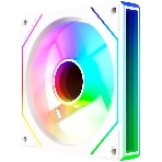 Вентилятор для корпуса Bloody CF-11 LCD ARGb 120х120x25 белый 4-pin 32дБ (упак.:1шт) (CF-11-ARGb120-WH) Ret, фото 1