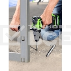 Дрель-шуруповерт аккумуляторная Greenworks GD24DD140 24V, 70/140Нм,Anti-kickback,2х4Ач,ЗУ,кор 3707607CUD, фото5