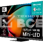 Телевизор Hisense 55' 55U8KQ черный Mini-Led UHD 120Hz Smart TV, фото9