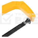 Струбцина Denzel G-образная, 4', 100 мм, фото3