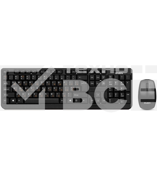 Комплект клавиатура + мышь SVEN Comfort 3300 Wireless Беспроводной SV-03103300WB