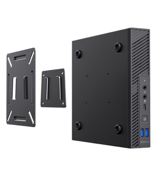 Компьютер Rikor USFF 101.1 4BA745FE i3-12100/8GB/256GB SSD/UHD Graphics 730/WiFi/BT/Win11Pro/black