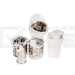 Мясорубка электрическая Белвар КЭМ-36/220-4-30 белый, 1000 Вт, 0.6 кг/мин, реверс, защита от перегрузки, насадки - 5, фото4