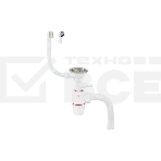 Сифон WIRQUIN NEO с нерж. чашкой D114мм, отводом для ст.м.,с универс. переливом,гофротрубой L800мм, фото 1