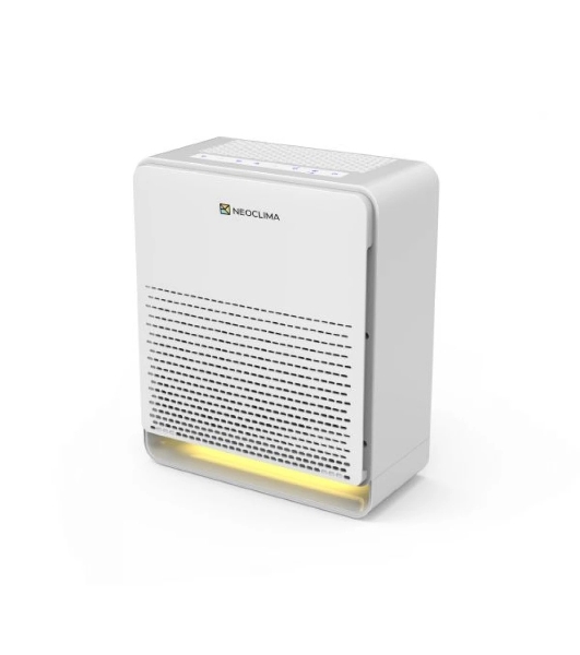 Очиститель воздуха Neoclima NP600W белый, 60 м², HEPA-фильтр, угольный фильтр, ионизация