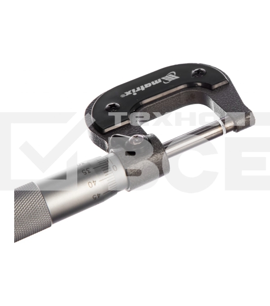 Микрометр механический MATRIX 317255, 0-25 мм