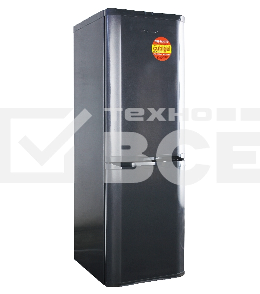 Холодильник ОРСК 173 G графит двухкамерный 200/120л морозилка снизу