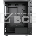 Компьютерный корпус Accord 3501 черный без БП ATX 2xUSB 2.0 1xUSB 3.0 1xUSB3.1 audio bott PSU, фото6