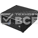 Неттоп MSI Cubi N ADL-037XRU slim N-series N100 (0.8) 8Gb SSD256Gb UHDG noOS 2xGbitEth WiFi BT 65W черный (9S6-B0A911-200), фото 1
