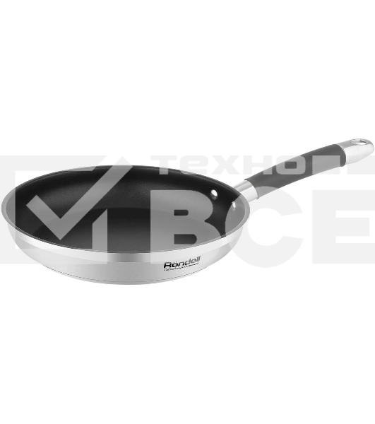 Сковорода Rondell Prime RDS-1676, 24 см, без крышки, стальной