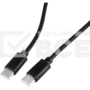 Кабель KingPrice KP-USBCC-3A-1.5m USB Type-C (m)-USB Type-C (m) 1.5м черный